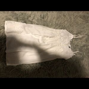 White top shop dress! Worn once!